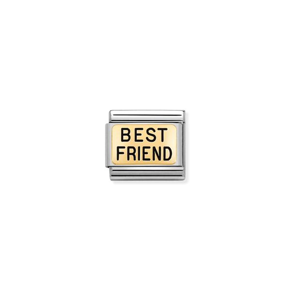 NOMINATION FRIENDS bestfriend  med gull plate 030166/05