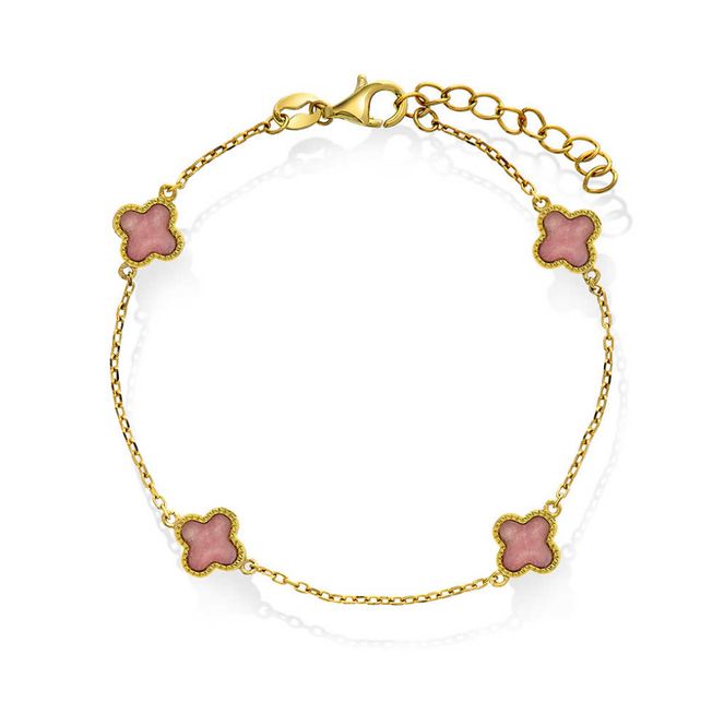 Hovedbilde KLØVER ARMBÅND ROSA 992037