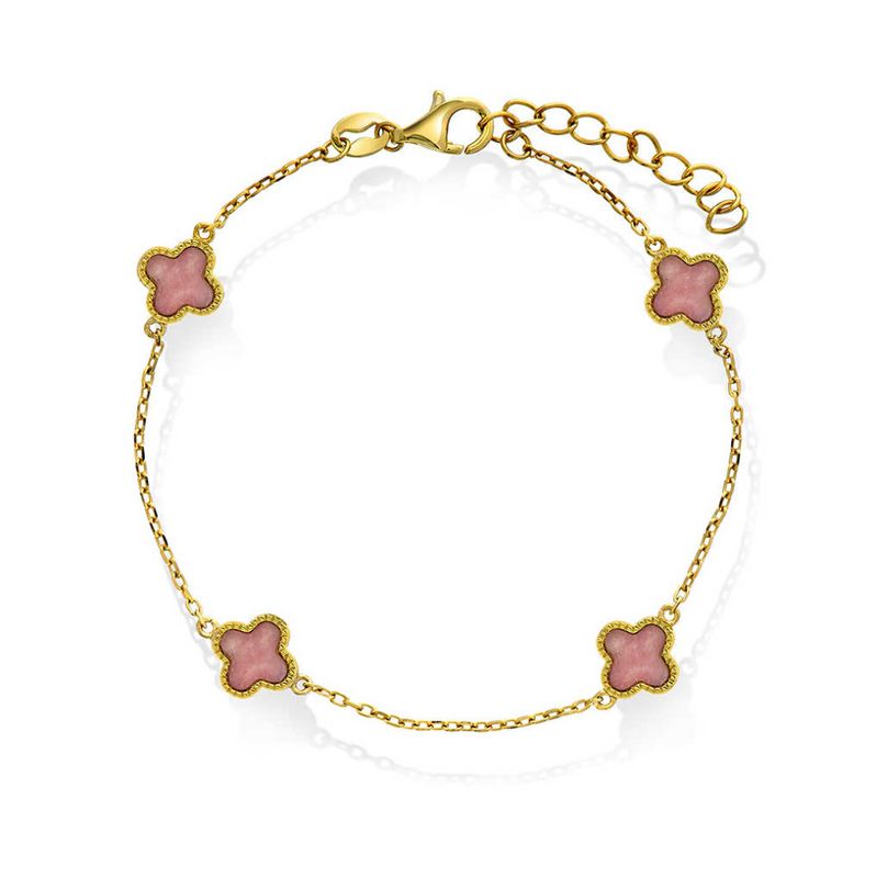 KLØVER ARMBÅND ROSA 992037