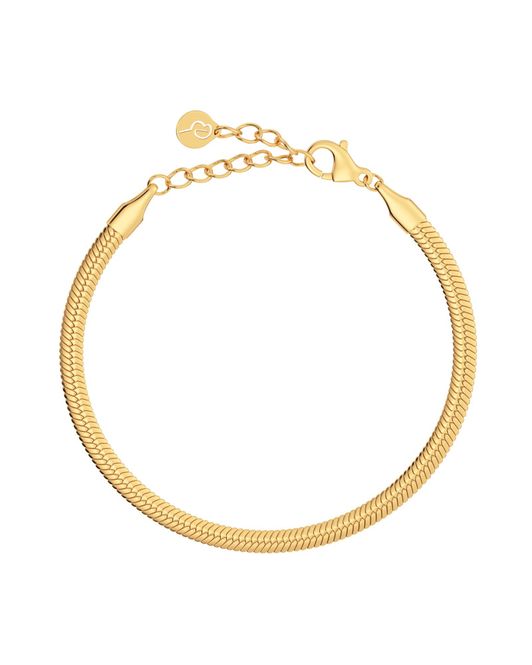 Hovedbilde Herringbone Bracelet Gold 125690